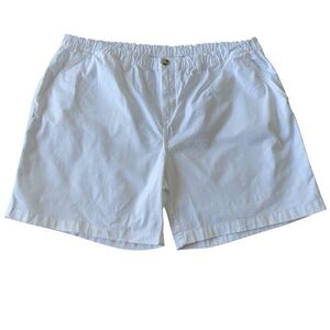 Chubbies Men The Vannas 7.0” Originals Stretch Twill White Shorts Size XXXL